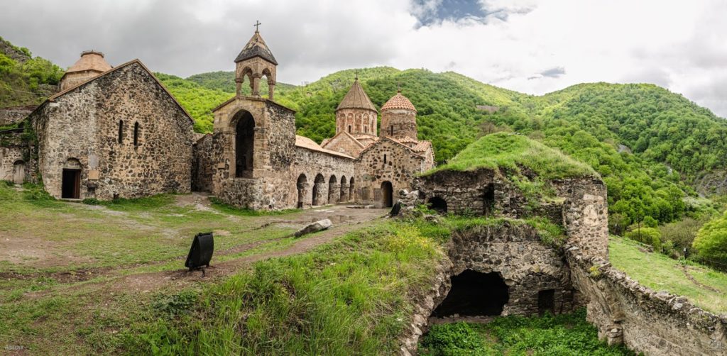 Dadivank monastery was founded by St. Dadi, a disciple of Thaddeus the Apostle who spread Christianity in Eastern Armenia during 1 century AD