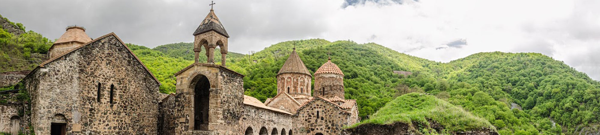 Dadivank - ancient Armenian monastery in Karabakh. Artsakh (Nagorno Karabakh)