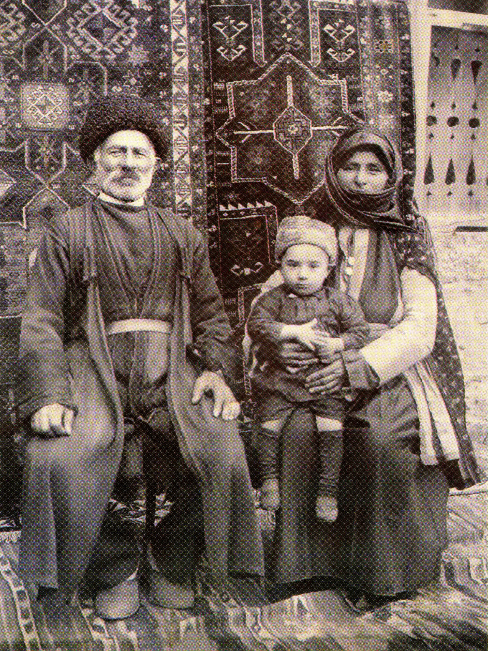 Armenian Family Karabakh, 19th Century, Shushi, Artsakh (Karabakh)