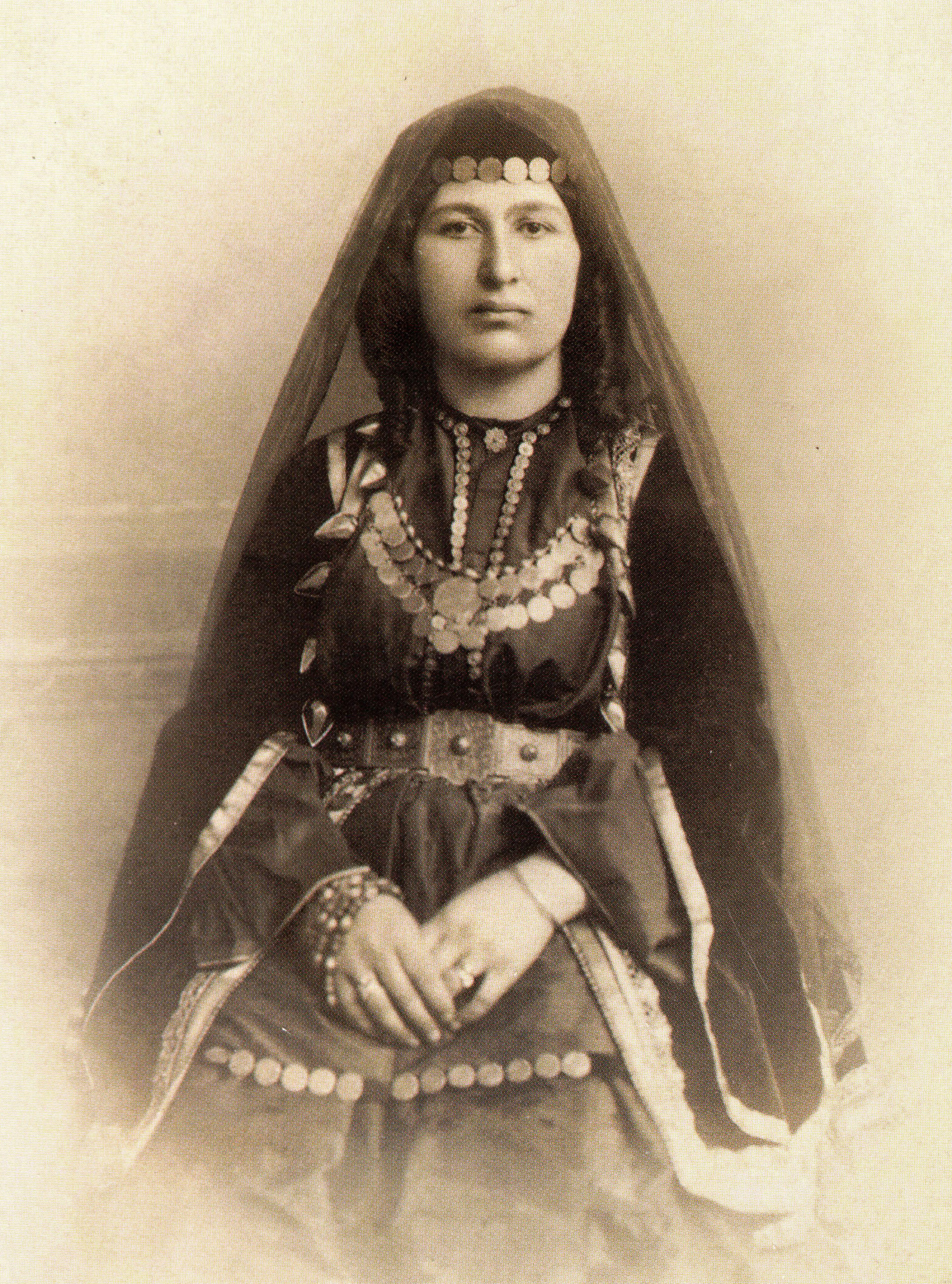 Armenian woman from Shushi, 19th Century, Artsakh (Karabakh)